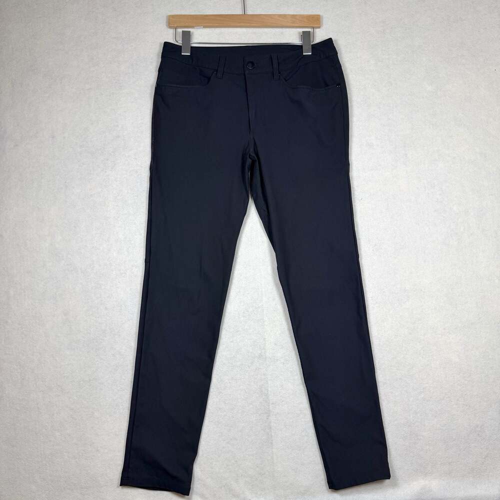 Lululemon Pants Mens 31x30 ABC Pants Wrapstream Black Slim Fit Stretch